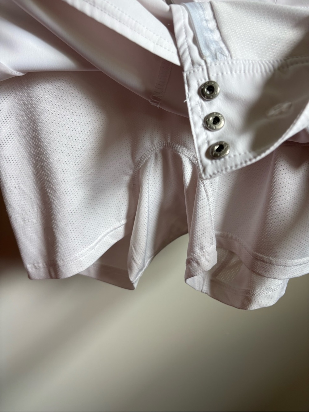 Jofit Golf Skort Women's Size 6 White Athletic Tennis skirt with Zip Pockets - Picture 8 of 11